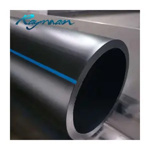 Tubo HDPE miglior tubo idraulico 110 tubo di distribuzione dell'acqua di fogna pioggia tubo di irrigazione ad alta pressione grande diametro 200mm