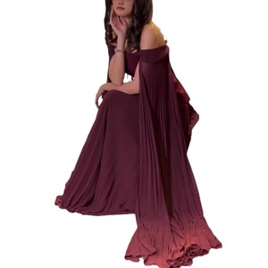 Vêtements d'été pour femmes, robe élégante à col cassé et surpiqûre en maille - Product Image 5