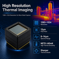 Module de caméra infrarouge MIPI SDI Thermal Imaging Core BT1120, contrôle UART, 5-20V, pour intégration OEM