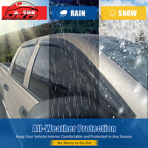 Viseras Acrílicas para Ventanas (4 Piezas) para Dodge Ram 1500 2500 3500 Quad/Crew Cab 02-09 - Product Image 5