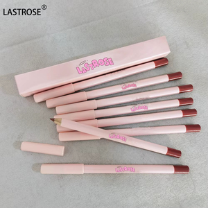 MLM Long Lasting Vegan Lip Liner&Liquid Lip Gloss Set Waterproof Matte High Pigment Smudge Proof Daily Party Use vegan lip liner - Product Image 6