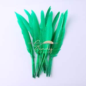 Прямые поставки с завода: Горячая распродажа, отличное качество, низкая цена, 10-15 дюймов, окрашенные гусиные перья для указателей, в наличии - Product Image 4