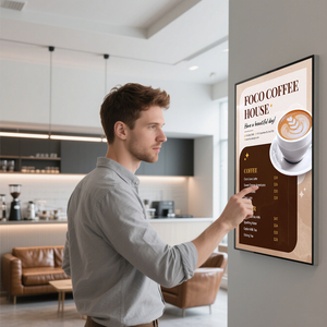 Dấu hiệu kỹ thuật số cảm ứng hồng ngoại gắn trên tường 65 inch-Giải pháp đáng tin cậy cho thông tin công cộng - Product Image 2