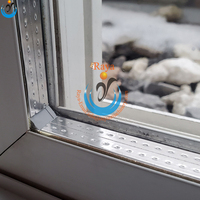 Barras espaciadoras de aluminio 3003 para estructura hueca de doble acristalamiento para ventanas y puertas de vidrio aislado