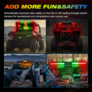 Barre lumineuse <span class=keywords><strong>de</strong></span> signalisation <span class=keywords><strong>de</strong></span> circulation pour camionnette, pick-up, UTV, 37 à 41 pouces, feux <span class=keywords><strong>de</strong></span> freinage, feux <span class=keywords><strong>de</strong></span> <span class=keywords><strong>recul</strong></span>, feux <span class=keywords><strong>de</strong></span> signalisation - Product Image 6