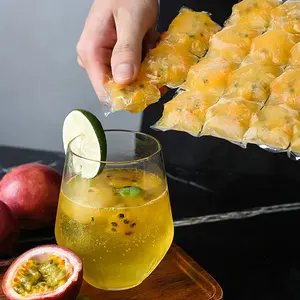 Juego de 10 Moldes para Cubitos de Hielo, Bolsas Desechables Autosellables para Cubitos de Hielo, Transparentes, Congelación Rápida, Bolsa para Hacer Hielo, Accesorios de Cocina - Product Image 1