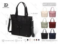 Borsa Tote Impermeabile da Donna in Tessuto Oxford con Chiusura a Cerniera, Colore Unico, per Uso Quotidiano - Product Image 1