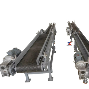 Nueva Cinta Transportadora de Acero al Carbono con Altura Ajustable, Resistente al Calor, Duradera, Transporta Eficientemente Partículas como Piedras y Arena - Product Image 1