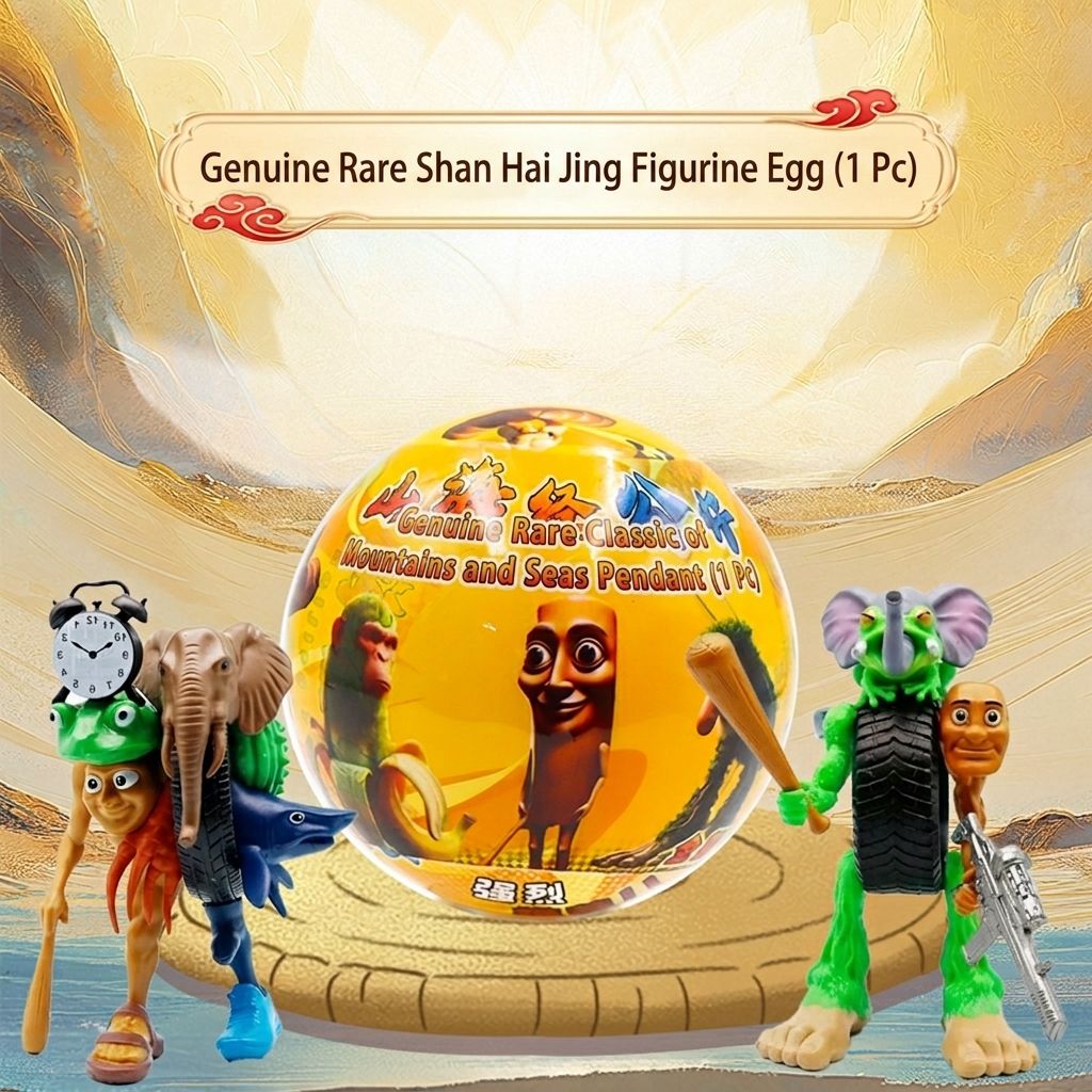 AI Classic of Mountains and Seas Figure Egg