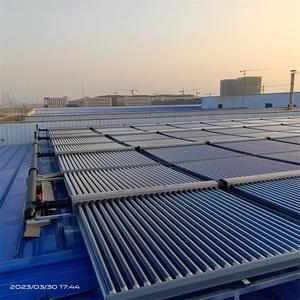 Chauffe-eau solaire industriel thermosiphon passif en acier inoxydable non pressurisé à économie d'énergie à commande manuelle - Product Image 2