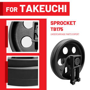 Parti del telaio del Mini escavatore <span class=keywords><strong>TB175</strong></span> 05614-01000 ruota folle per componente <span class=keywords><strong>Takeuchi</strong></span> - Product Image 2