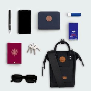 <span class=keywords><strong>Sac</strong></span> bandoulière Cabaa Nano pour femme avec deux sangles et fermeture à glissière - Product Image 3