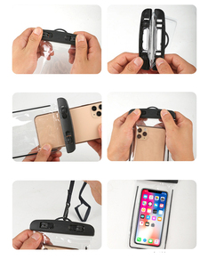 Luminoso fluorescente subacqueo in PVC impermeabile del telefono cellulare custodia a secco con cordino per iphone <span class=keywords><strong>Samsung</strong></span> telefono cellulare - Product Image 4