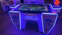 Système de divertissement de simulateur de pêche pour deux personnes à pièces de grand équipement électronique commercial interactif d'arcade pour