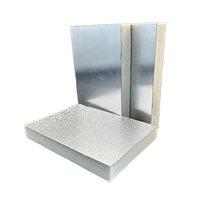 Panneau isolant en polyuréthane au design moderne, feuille de conduit d'air composite PIR PU de 20mm d'épaisseur avec feuille d'aluminium pour l'isolation thermique