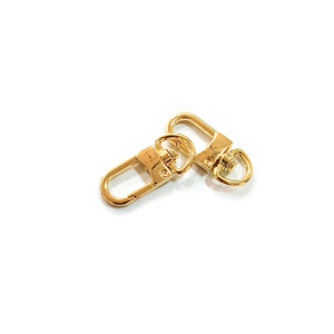 Hebilla de puerta pequeña D-Tail Clip Hy-1044 pulida de 3 puntos para bolsos y accesorios - Product Image 2