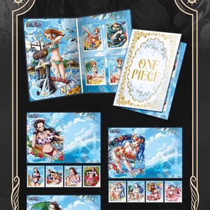 Mới nhất một pieced tem sưu tập thẻ giao dịch TCG hiếm Luffy Nami Tem Bưu Chính Trò chơi thẻ chơi đồ chơi - Product Image 4