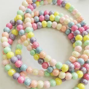 1 mètre <span class=keywords><strong>de</strong></span> long 2 en 1 Unique Fashion Jewelry Pearl Beaded Colorful USB Charging Cable for Phone - Product Image 4