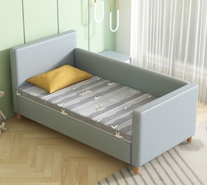 <span class=keywords><strong>Letto</strong></span> Allargato per Bambini in Legno Massello con Sponde di Sicurezza, <span class=keywords><strong>Letto</strong></span> Componibile Grande per Bambini e Bambine, <span class=keywords><strong>Letto</strong></span> Separato - Product Image 5
