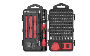 Conjunto de Chaves de Precisão Magnéticas Mingtu 117 em 1, <span class=keywords><strong>Kit</strong></span> Profissional para Reparo de Eletrônicos, Laptops, PCs, Telefones e Relógios - Product Image 5