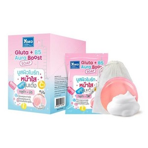 Jabón Y757 Yoko Gold Gluta + B5 Aura Boost 60g. Potencia la Piel Opaca con Triple Poder Iluminador para una Piel Radiante y Brillante - Product Image 6