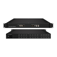 Convertidor RF de 24 Canales HD con Entrada HDMI a 16 Portadoras, Modulación ISDB-T, Codificación de Video H.264, con 1 Entrada de Reproductor USB