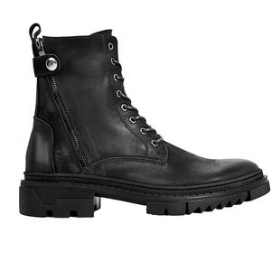 Factory Customized Wholesale Unisex Lace-up Retro Leather Boots High-Quality Designed Autumn Winter Boots - Product Image 2