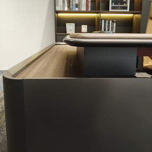 Escritorio de ordenador pequeño, mesa de oficina, muebles de oficina de madera para el hogar, mesa de juego completo, escritorio de oficina ejecutiva - Product Image 6