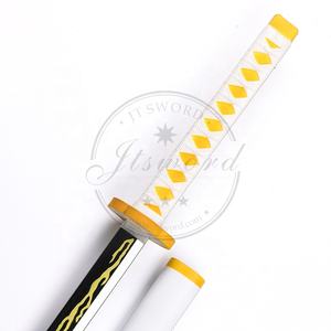 Demon Slayer <span class=keywords><strong>Zenitsu</strong></span> Cosplay Prop Mousse <span class=keywords><strong>Katana</strong></span> Épée - Product Image 3