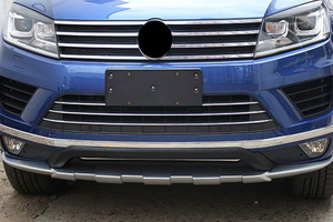 Kit Carrozzeria all'Ingrosso, Protezioni Paraurti per <span class=keywords><strong>Volkswagen</strong></span> <span class=keywords><strong>Touareg</strong></span> 2011-2015 2016-2019, Protezione Paraurti Anteriore e Posteriore - Product Image 4
