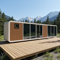 Abri de jardin isolé préfabriqué, studio de jardin, bureau modulaire moderne, design résistant aux intempéries, installation facile