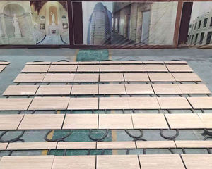 Losa de Travertino Romano Gris de Alta Calidad TMZ, 18 mm de Grosor, Forma Personalizable, Pulida, para Pisos, Paredes y Mesas de Grandes Villas - Product Image 5