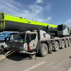 Grue mobile sur camion de 200 tonnes ZOOMLION 2022 d'occasion, flèche principale de 85 m, flèche télescopique à 2 sections, grue hydraulique - Product Image 1
