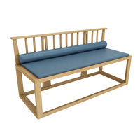 Mobilier moderne design pour restaurants commerciaux Utilisation à l'extérieur Sièges et tables en cuir Style canapé