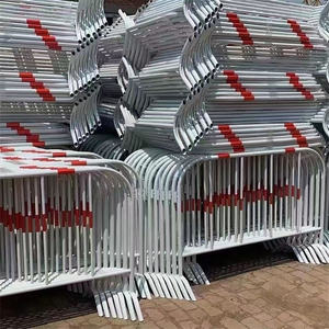 Barriera di controllo della folla pedonale temporanea barriere d'acciaio di alta qualità della fabbrica - Product Image 4