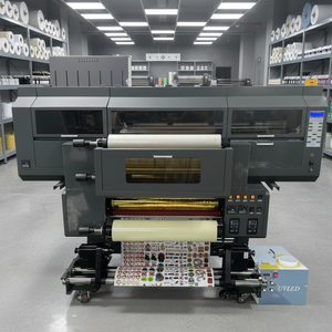 Hassas Altın Baskı için Servo Motorlu ve CNC Alüminyum Kirişli 600mm UV DTF Yazıcı - Product Image 1