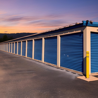 Unité de stockage autonome en acier robuste antivol, conception résistante aux effraction et aux chocs, résistante aux intempéries pour entrepôt frigorifique et ferme