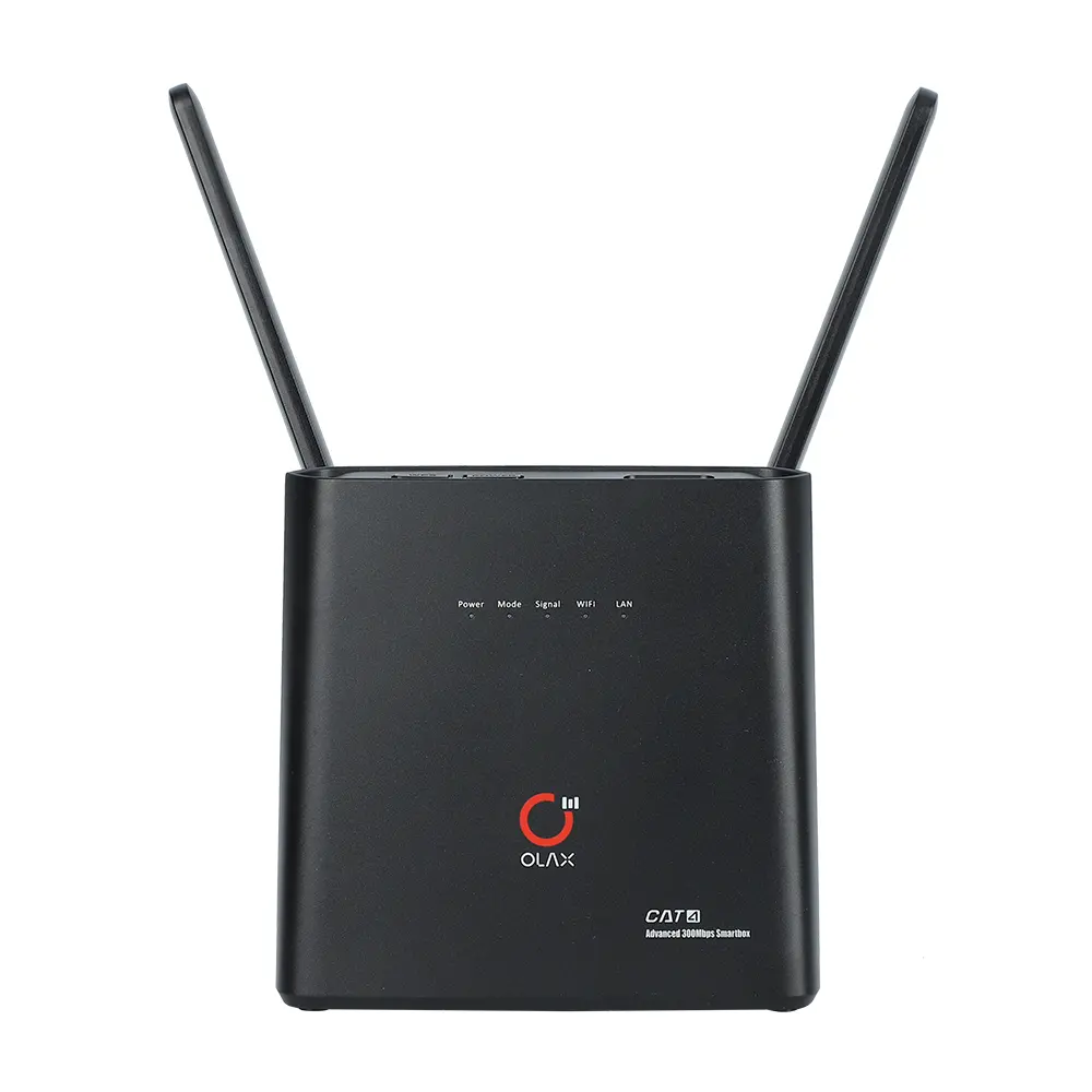 Routeur OLAX AX9 pro 4g Lte avec emplacement pour carte Sim Wireless Home 300Mbps CPE Connect To Mobile Wifi
