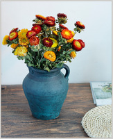 AX-38 Fleurs séchées éternelles d'Helichrysum Bracteatum écologiques et très demandées, longue durée de vie, pour Pâques