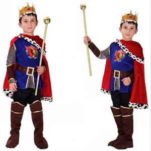 Disfraces de Halloween para Niños, Disfraces de Príncipe Medieval, Rey, Guerrero, Ecológicos, Disponibles en Poliéster y Spandex - Product Image 3