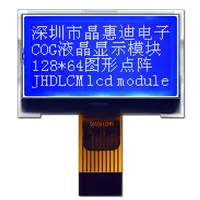 128x64 LCD 1.5 ''Schermo LCD Con 10Pin Piccolo Display JHD12864-G716BTW-B