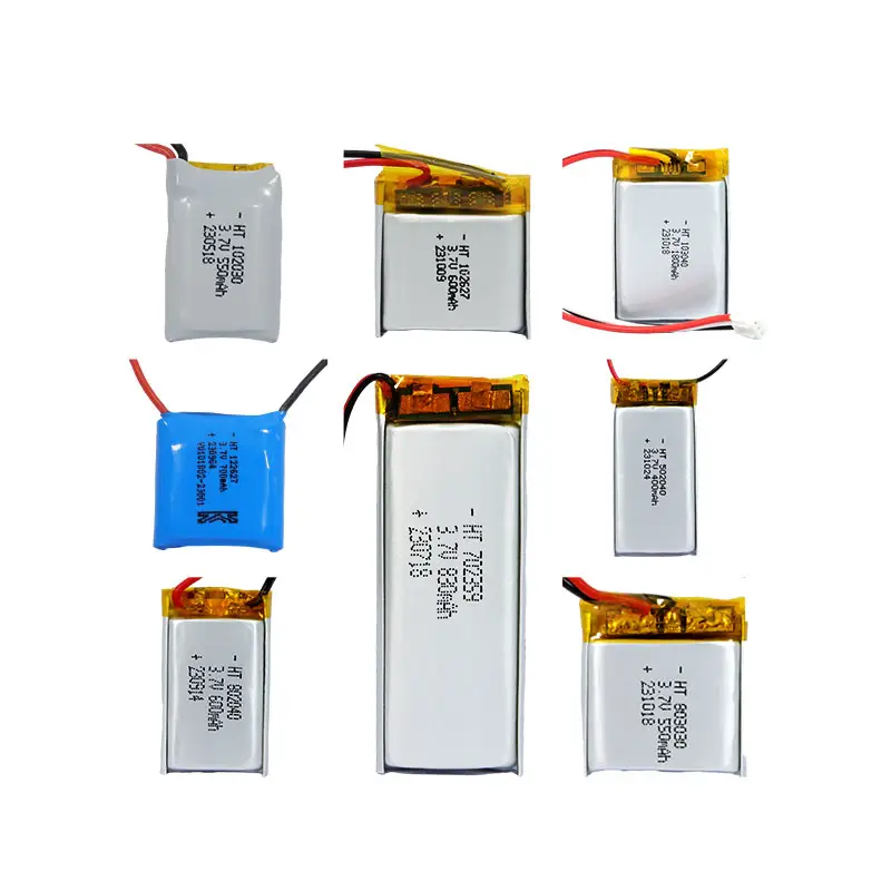 351033 501244 601335 702026 102030 OEM 3.7V Lipo 배터리 고방전 15C 리튬 폴리머 배터리