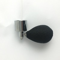 Buse de pulvérisateur de pompe d'ampoule de parfum de tube court à l'ancienne colorée pour la bouteille de jet de brouillard