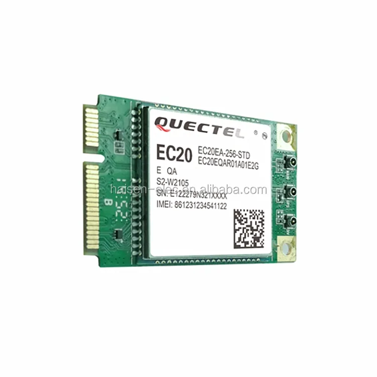 LTE CAT3 모듈 UMTS/HSPA + GSM/GPRS/EDGE 무선 통신 Quectel 4G 모듈 EC20