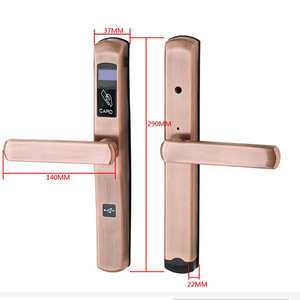 Hot bán hỗ trợ PC Phần mềm quản lý hệ thống 85 Mét/92 mét tiêu chuẩn Châu Âu chèn thẻ RFID nhôm cửa khách sạn khóa - Product Image 5