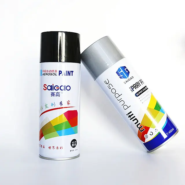 SAIGAO-proveedor de pintura en aerosol China, precio al por mayor, pintura en aerosol embotellada