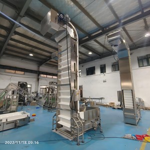 Tự động dọc nâng lên loại hạt Xô ngang băng tải Z Loại xô thang máy cho số lượng lớn đậu phộng - Product Image 3