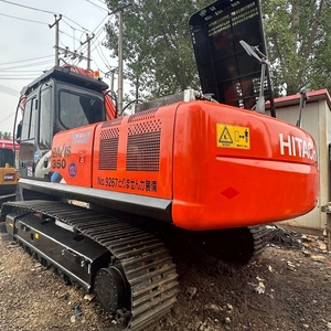 รถขุดไฮดรอลิกขนาดเล็กฮิตาชิ ZX350 มือสองจากญี่ปุ่น 35 ตัน พร้อมอะไหล่หลัก ได้แก่ มอเตอร์ เครื่องยนต์ กระปุกเกียร์ ปั๊มเกียร์ ลูกปืน และ PLC - Product Image 5