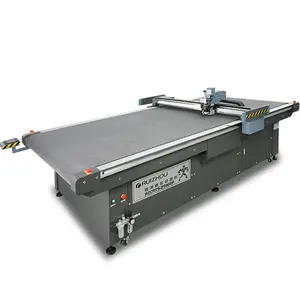 RUIZHOU CNC Glass Fiber Cutting Machine Glass Fabric Carpet Blanket Cutting Equipment With Automatic Feeding Shelf