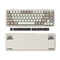 Teclado Mecánico Programable G68 con Intercambio en Caliente para Oficina, Mini Teclado Mecánico para Juegos, 60%, Inalámbrico